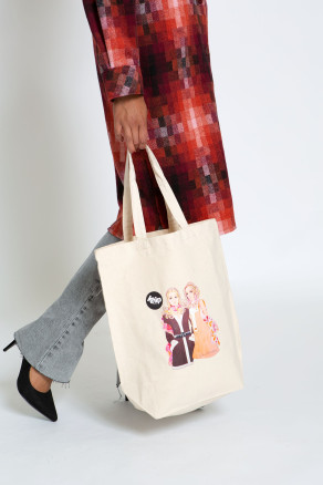 Leuke tote bag om zelf te naaien van stof.