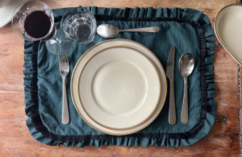 Placemats naaien met een ruche; mét stap-voor-stapuitleg