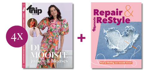 4x Knipmode + Repair & ReStyle special