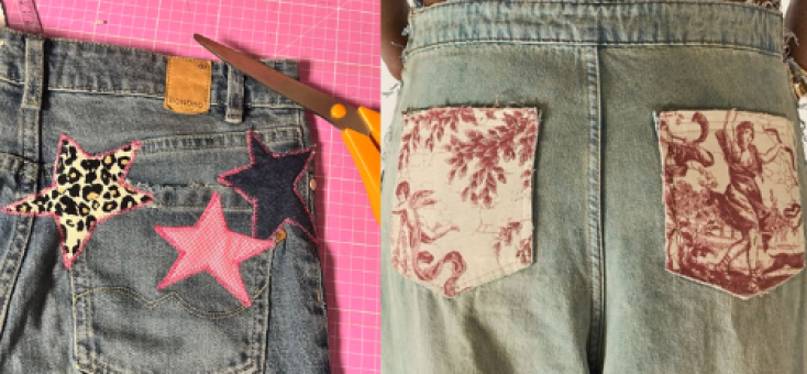 Visible mending: repareren mag gezien worden